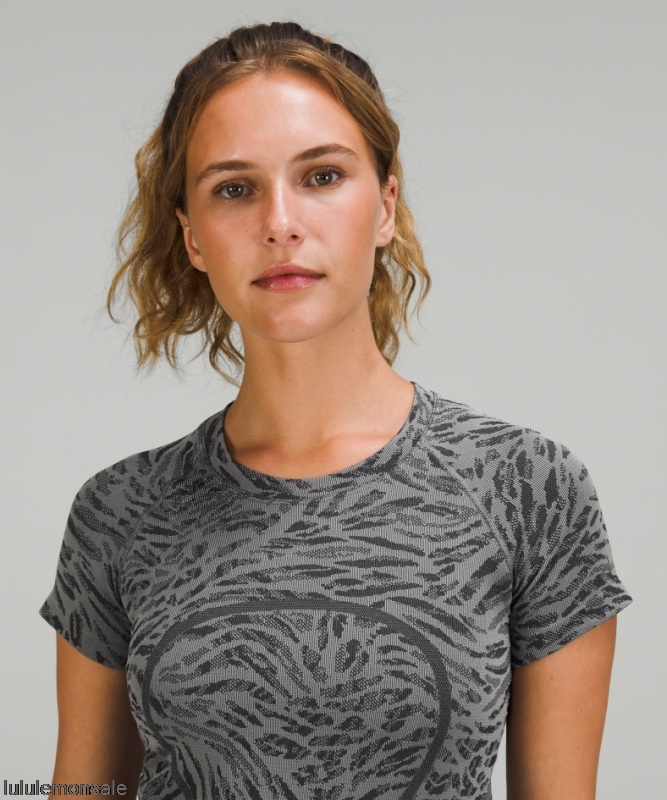 Lululemon Damen DELULU152 | Primal Clash Black Swift Tech Kurzarmshirt 20